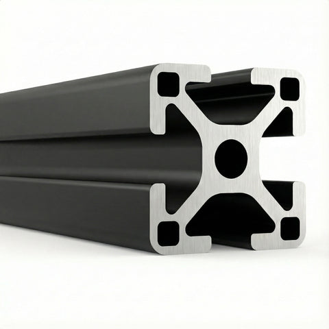 aluminium system profiles 20x20 Nut 6 black