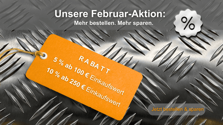 Februaraktion 2026 – Jetzt mehr bestellen & mehr sparen!