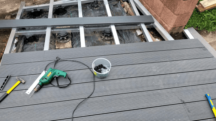 Unterkonstruktion Terrasse