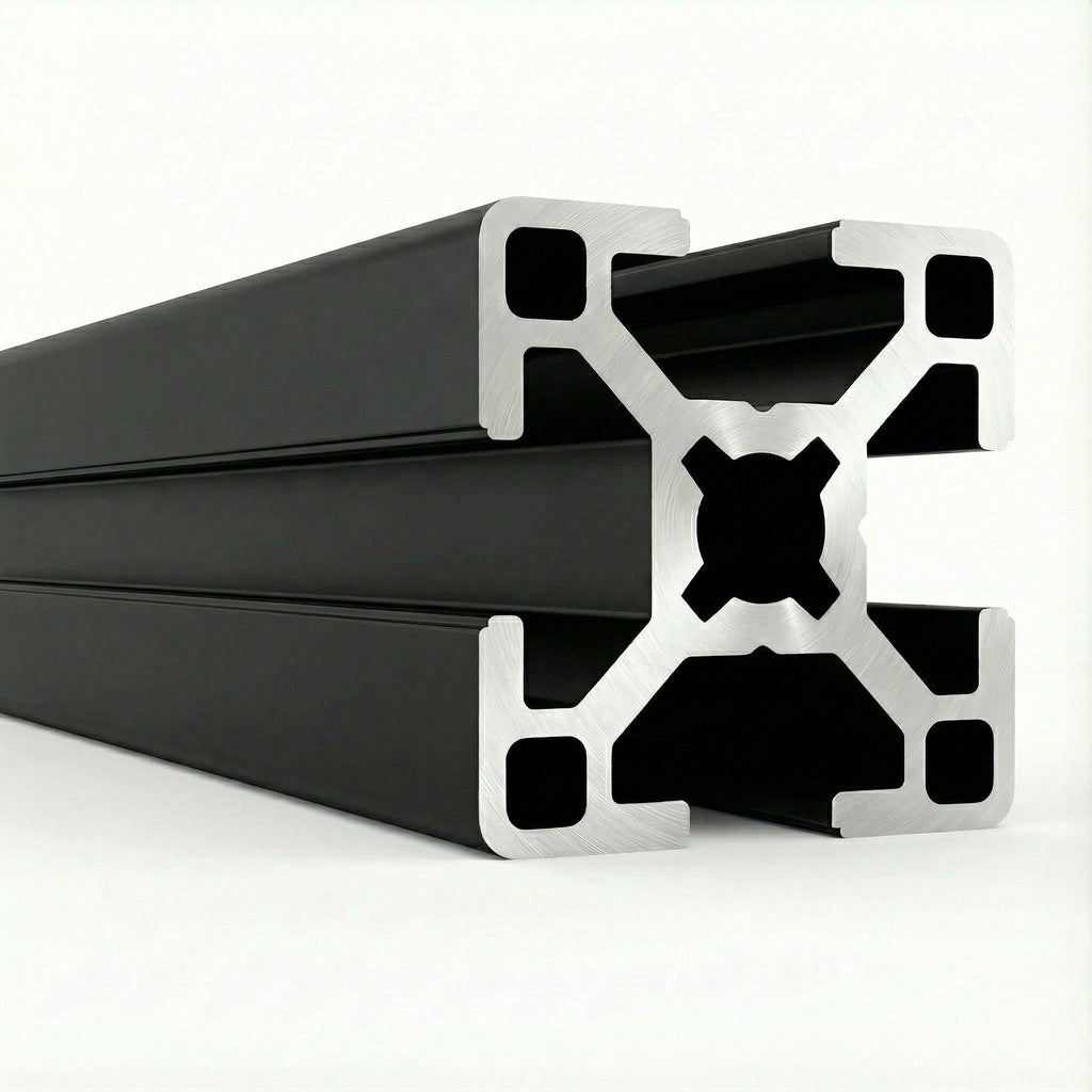 Systemprofil 30x30 Nut 8 schwarz