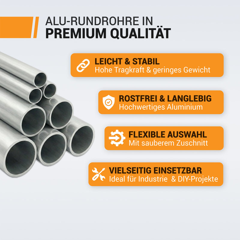 Aluminium Profile Rundrohr