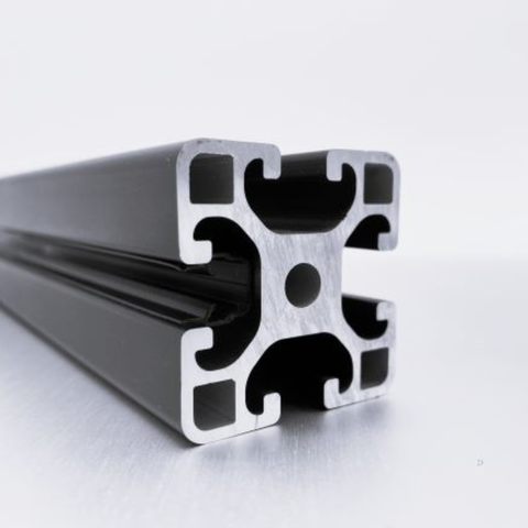 Systemprofil 40x40 Nut 8 leicht Silber