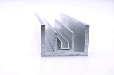 U-Profile Restposten 40x40x40x2 mm AlMgSi0,5