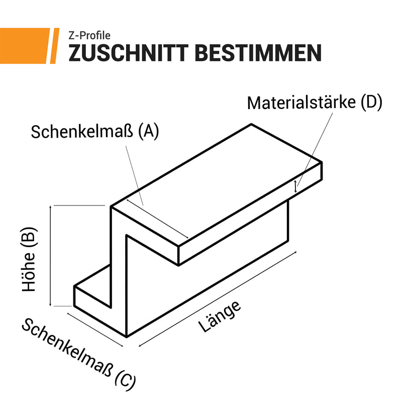 aluminum profiles Z-profiles
