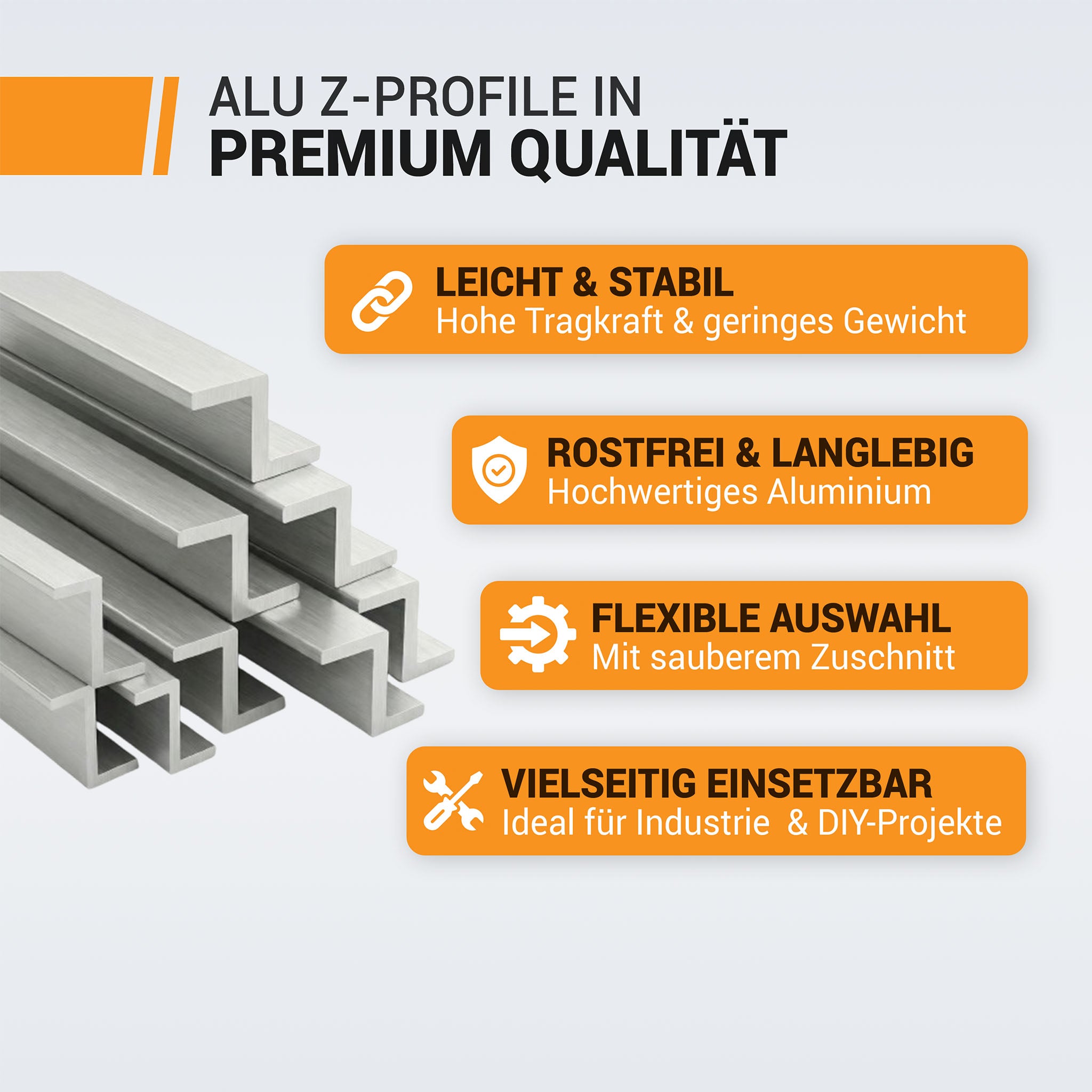 zelt alu profile Aluminium-Z-Profile – vielseitig & bis 6 m Länge – Alu-Verkauf GmbH
