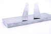 Aluminium Profile Flach 15 x 3 mm eloxiert 100 mm