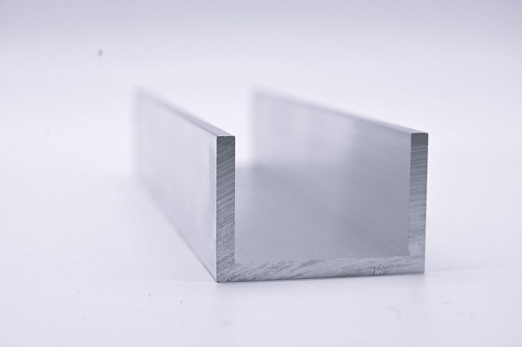 Aluminium Profile U-Profile 20x20x20x1,5 mm eloxiert 2130 mm